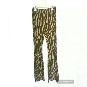 NastyGal zebra print pants